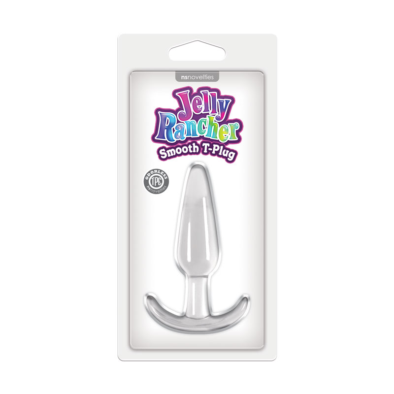 JELLY RANCHER T PLUG SMOOTH CLEAR  - NSN045111