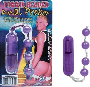 TORRID BEADED ANAL PROBER PURPLE