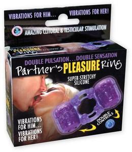 PARTNERS PLEASURE RING PURPLE