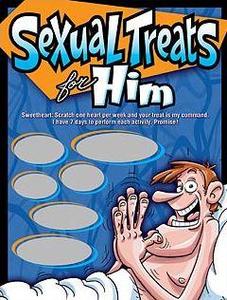 SEXUAL TREATS FOR HIM SCRATCHERS