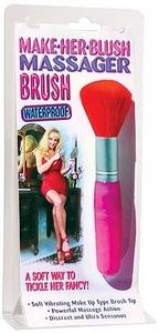 MAKE UP BRUSH MASSAGER-PINK