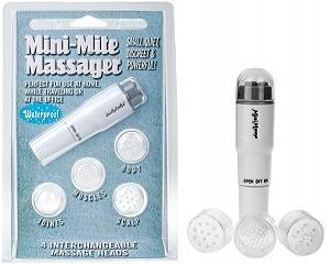 W/PROOF MINI MASSAGER WHITE