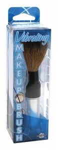 VIBRATING MAKE UP BRUSH - SILVER