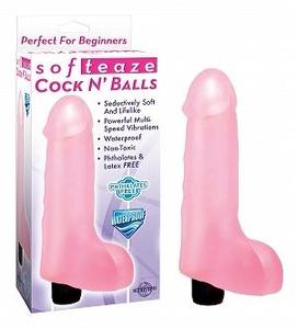 SOFTEAZE COCK N' BALLS PINK