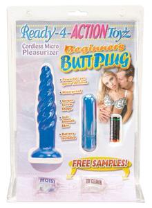 BEGINNERS BUTT PLUG BLUE