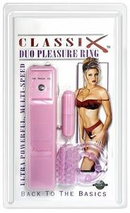 CLASSIX DUAL PLEASURE RING PINK