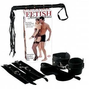 LEATHER BONDAGE KIT-DELUXE