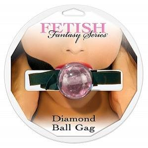 DIAMOND BALL GAG PINK