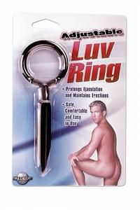 ADJUSTABLE LUV RING BLACK