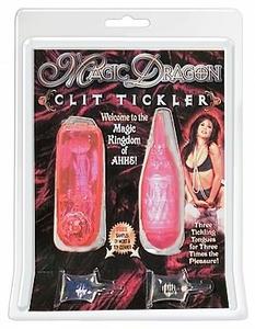 MAGIC DRAGON CLIT TICKLER-PINK