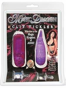 MAGIC DRAGON CLIT TICKLER-PURPLE