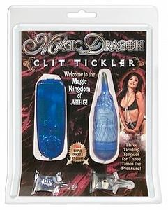 MAGIC DRAGON CLIT TICKLER-BLUE