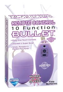 REMOTE CONTROL 10/FUNCTION BULLET PURPLE