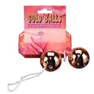 GOLD VIBRO BALLS 2PC.SET