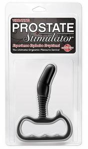 VIBRATING PROSTATE STIMULATOR - BLACK