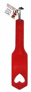 FF VELVET LOVER'S PADDLE - RED