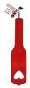 FF VELVET LOVER'S PADDLE - RED