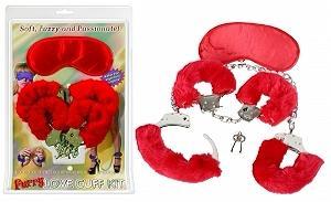 FURRY LOVE CUFF KIT RED