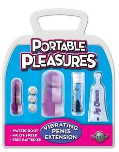 PORTABLE PLEASURES VIB. PENIS EXTENSION