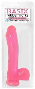 BASIX 10 PINK W/SUCTION CUP