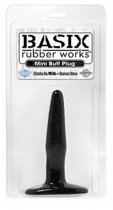 BASIX MINI BUTT PLUG BLACK