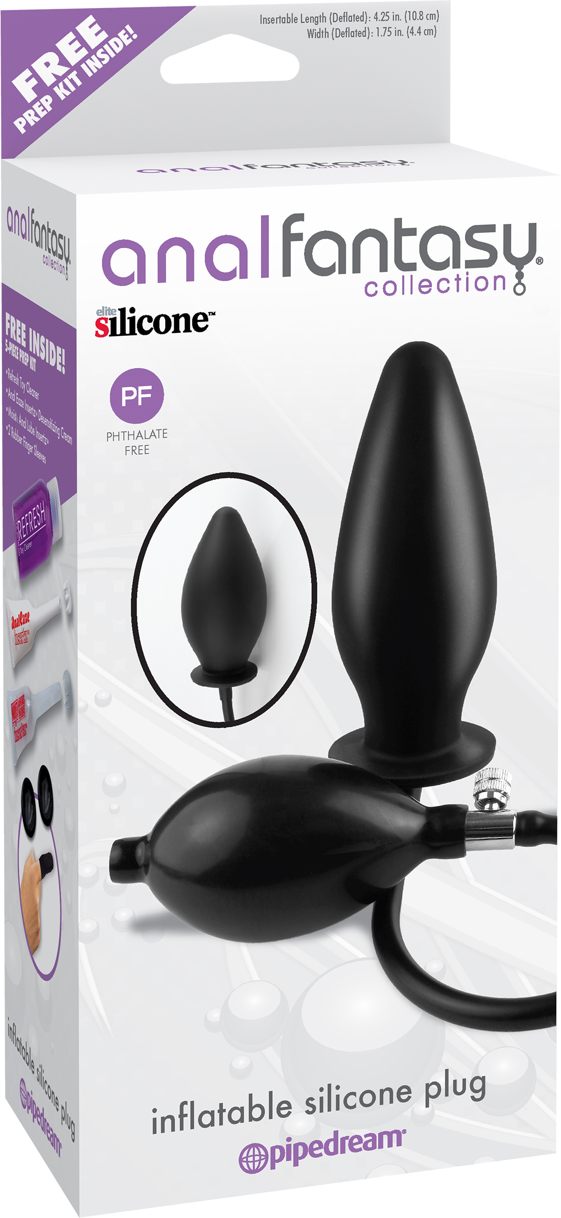ANAL FANTASY INFLATABLE SILICONE PLUG  - PD466823