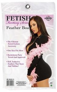 FETISH FANTASY FEATHER BOA PINK