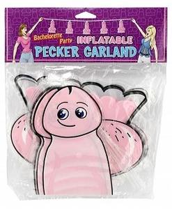 INFLATABLE PECKER GARLAN