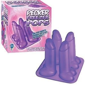 PECKER FREEZER POPS PURPLE