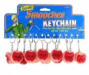 TALKING SMOOCHES KEYCHAIN 