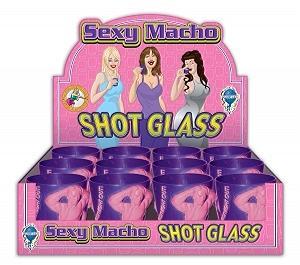 SEXY MACHO GLASS DISPLAY