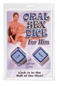 ORAL SEX DICE FOR HIM