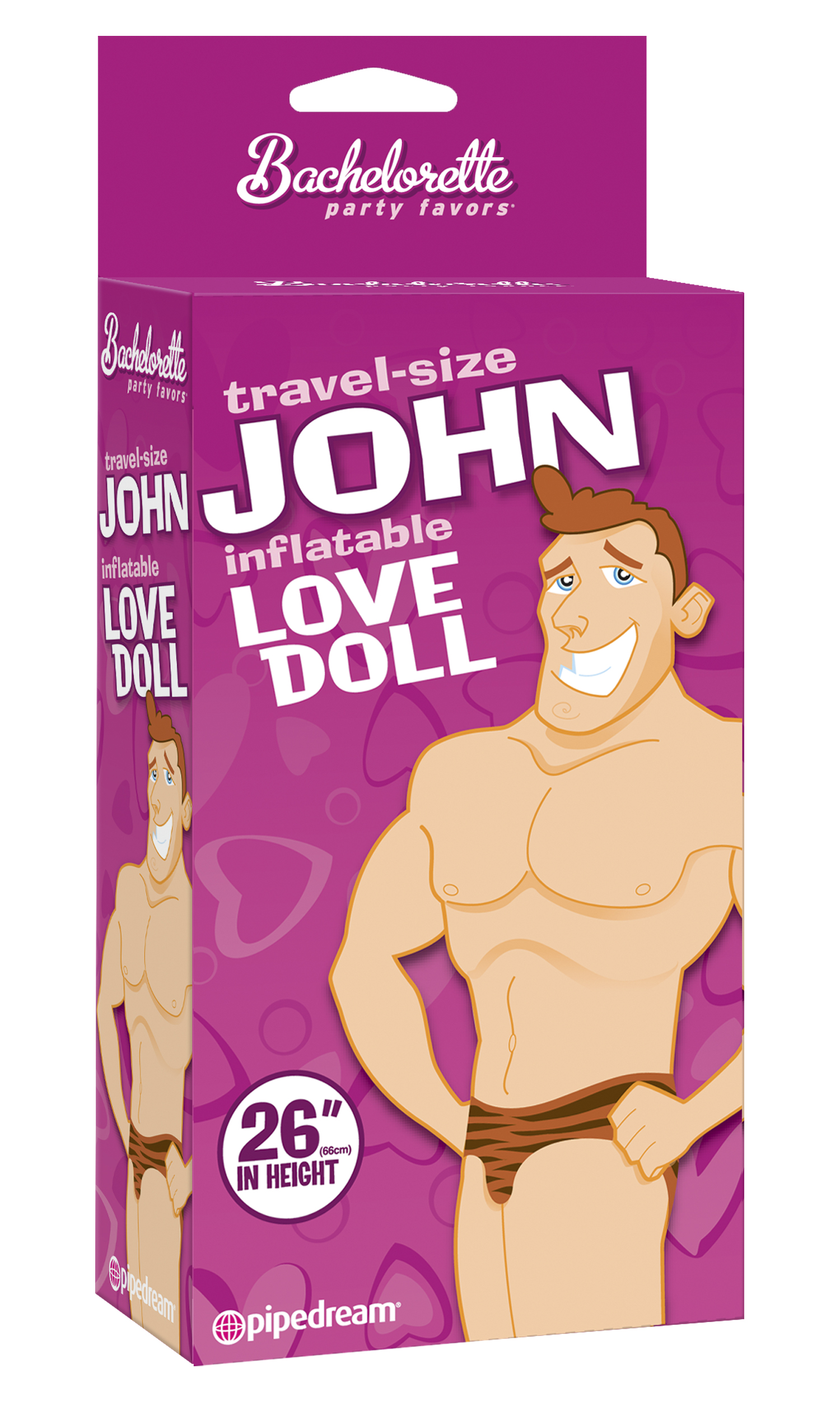 TRAVEL SIZE JOHN BLOW UP DOLL  - PD861400