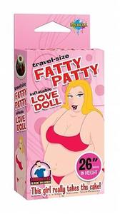 TRAVEL SIZE FATTY PATTY BLOW UP DOLL