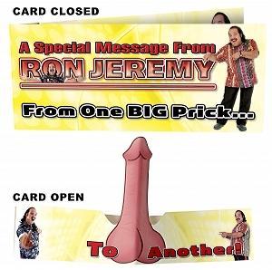 RON JEREMY BIG PRICK CARD 