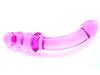 DILDO BORO GLASS SLEEK WAND PINK