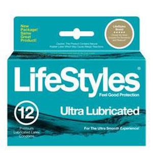 LIFESTYLES ULTRA LUBRICATED 12 PACK