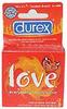 DUREX LOVE LUBRICATED 4PK