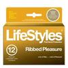 LIFESTYLES RIBBED PLEASURE 12 PACK