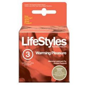 LIFESTYLES WARMING PLEASURE 3 PACK