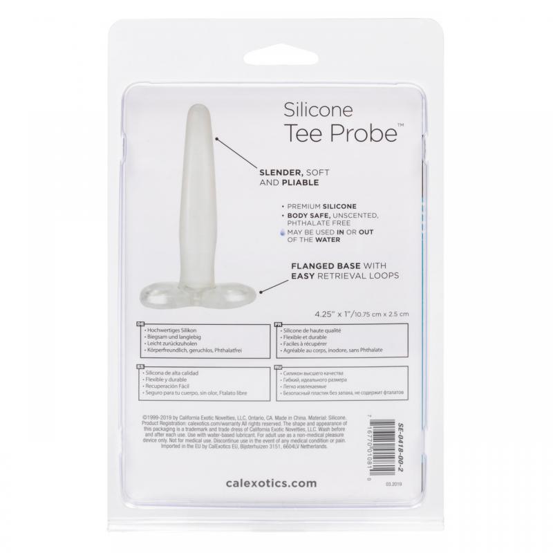 Silicone Tee Probe-Clear image 7
