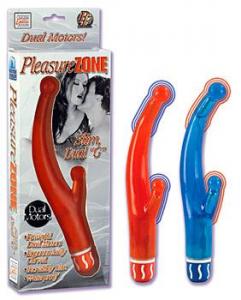 PLEASURE ZONE SLIM DUAL G BLUE