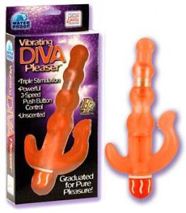 DIVA PLEASERS ORANGE VIBRATING