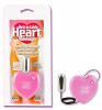 RETRACTABLE HEART MASSAGER PINK