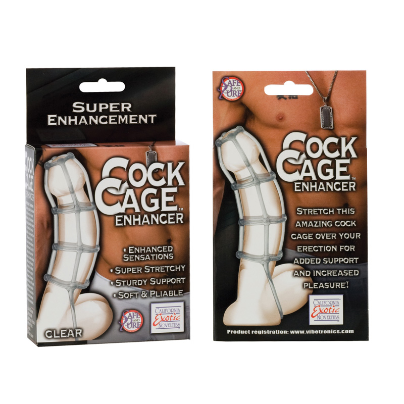 Cock Cage Enhancer Clear - SE160900