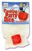 FLASHING PARTY DICE RED