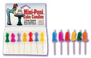 MINI PENI CAKE CANDLES