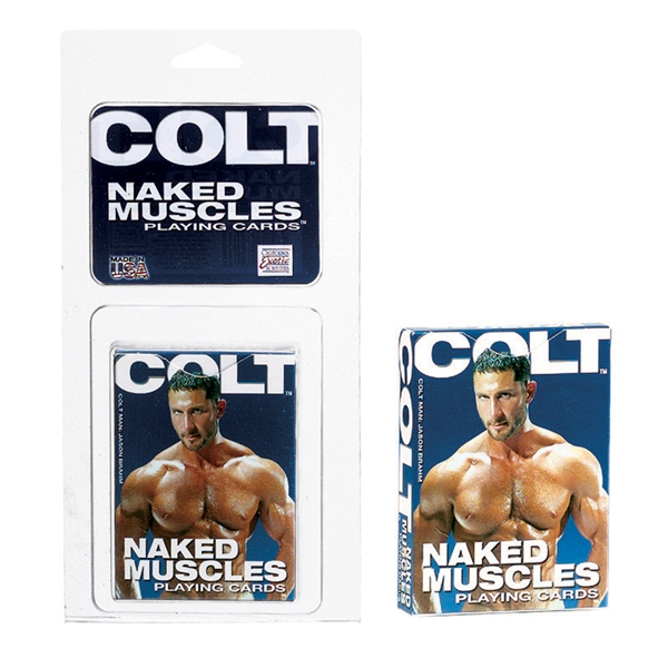 COLT Naked Muscles Playing Cards Collection of their biggest stars of all t...
