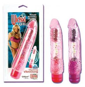 WICKED LIGHTS STORMY VIBRO DONG PINK