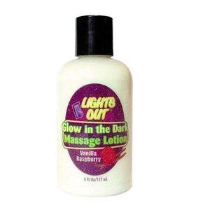 LIGHTS OUT MASSAGE LOTION VAN/RASP 6OZ